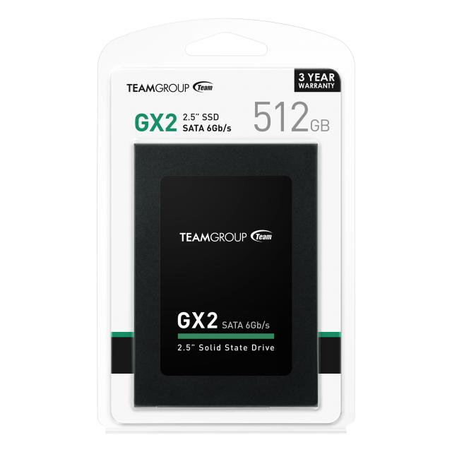 2.5”  512GB SSD Team Group GX2