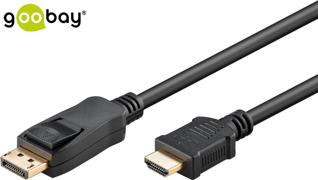 DisplayPort M to HDMI M 3.0m  v1.2(51958)GOOBAY