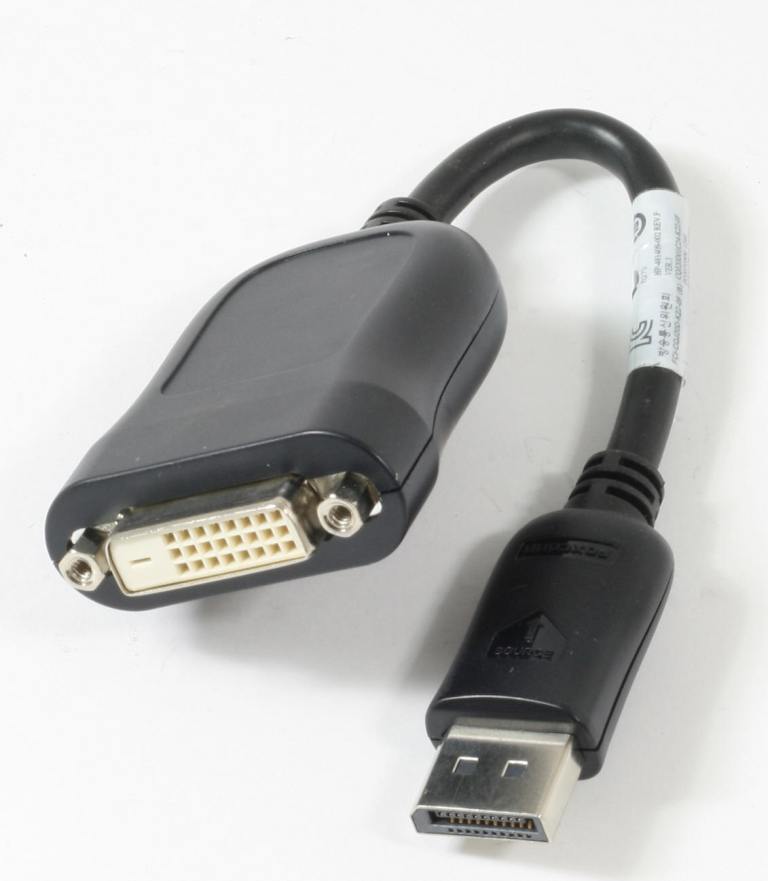 DisplayPort male to DVI-D female HP 481409-002