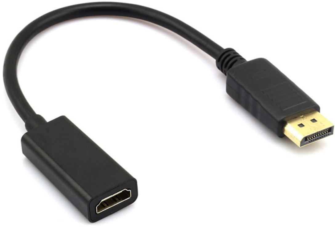 DisplayPort male to HDMI female,0.12 m PLATINET