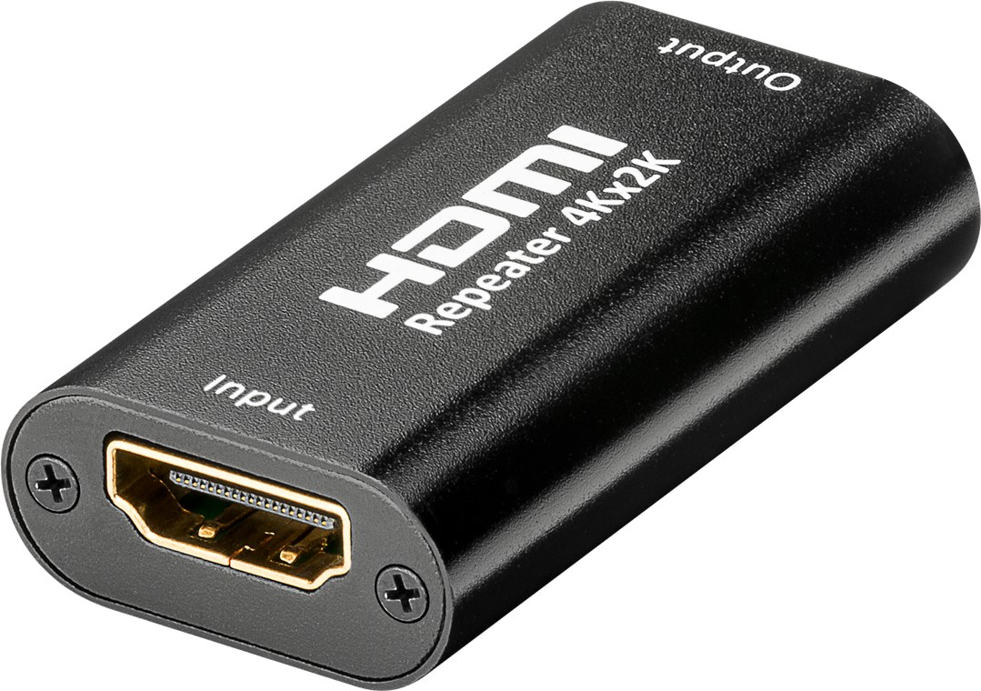 HDMI-F to HDMI-F Repeater 40m 4K/2K Goobay