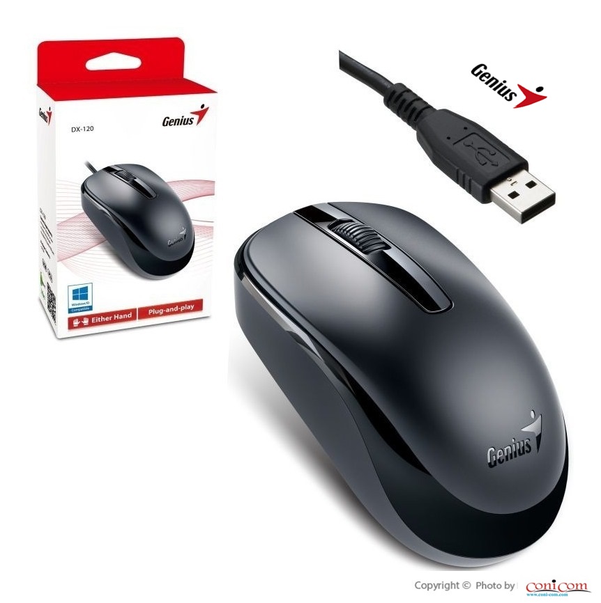 Оптична мишка Genius DX-120 USB 1000DPI 3 button