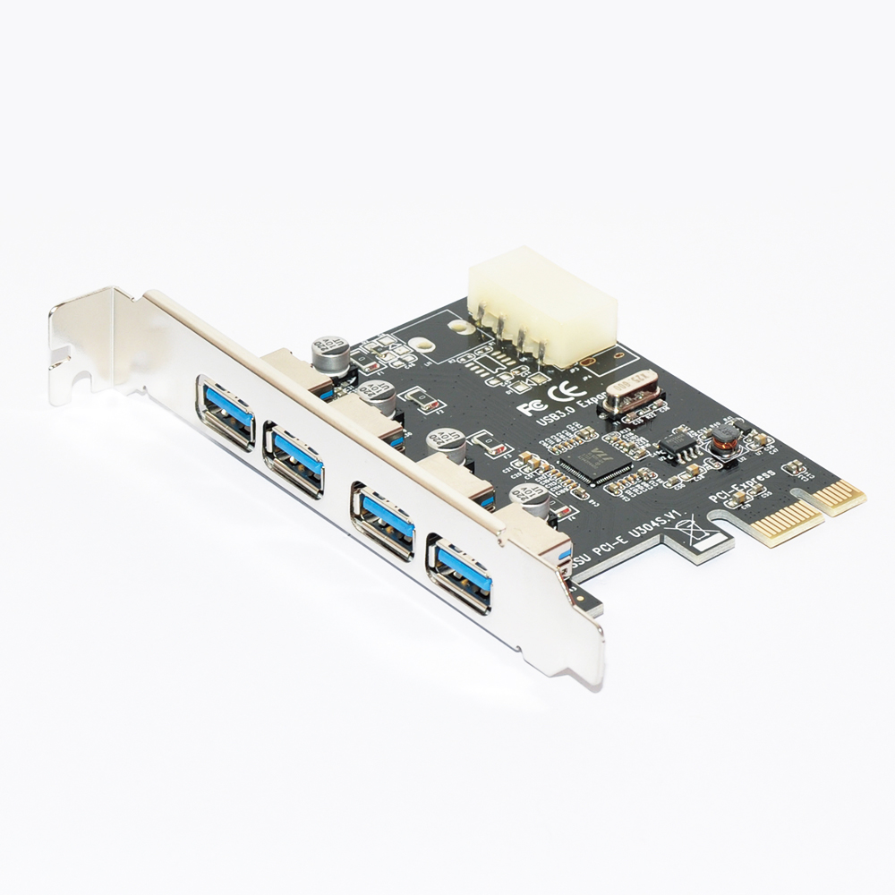 PCI-E to USB 3.0/4 port High Profile MKTECH