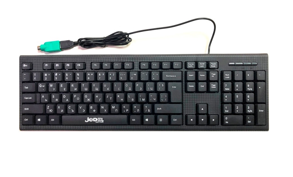 Стандартна клавиатура USB/PS2 Jedel JT710 BG БДС