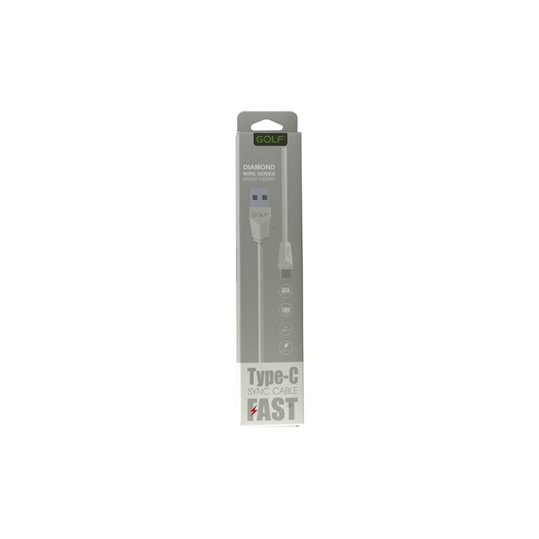 USB male - USB Type-C мъжко 1m. Golf Diamond