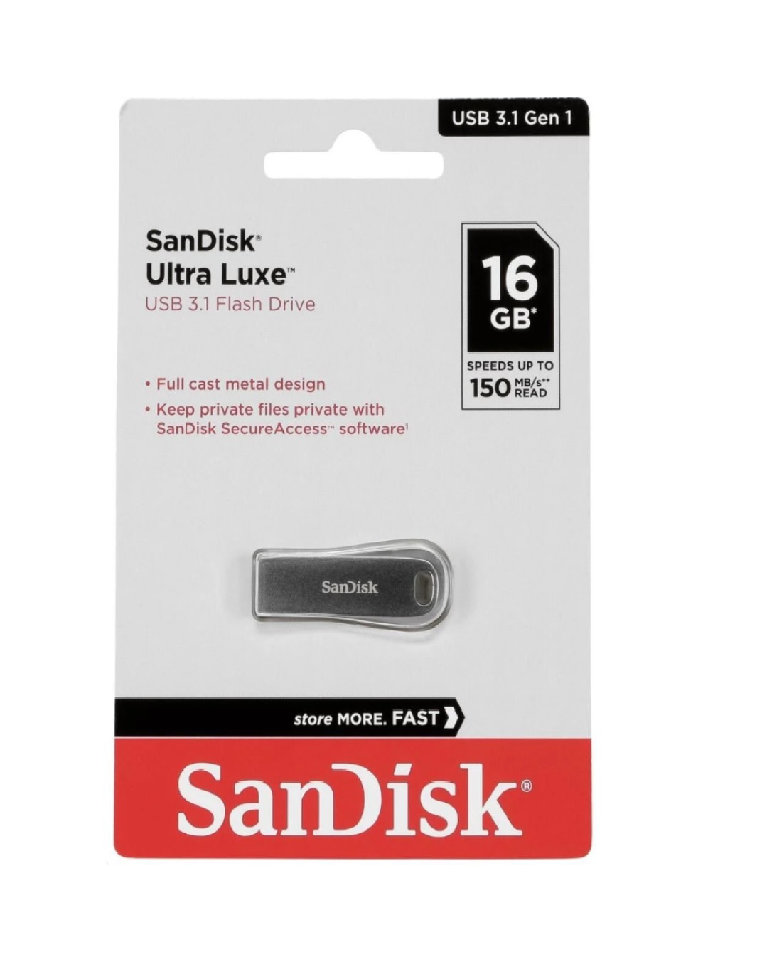 USB памет 16GB SanDisk Ultra Luxe USB 3.1