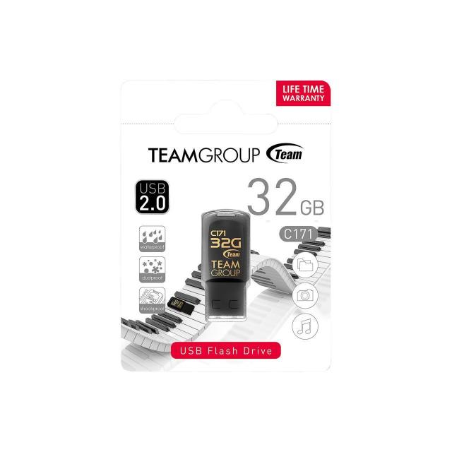 USB памет 32GB Team Group C171 Черна