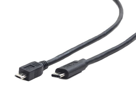 USB Type-C male->MicroUSB male 1.8m Cablexpert