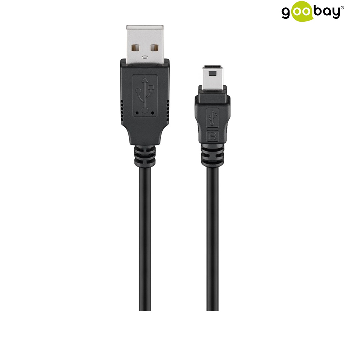 USB2.0 A Male > 5-pin Mini B Male 0.15m GOOBAY