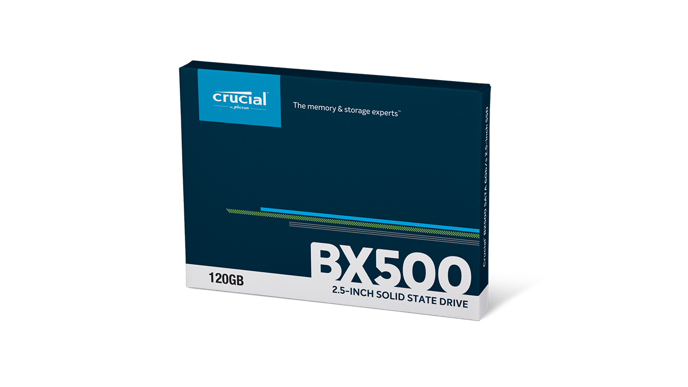 2.5”  120GB SSD CRICIAL BX500