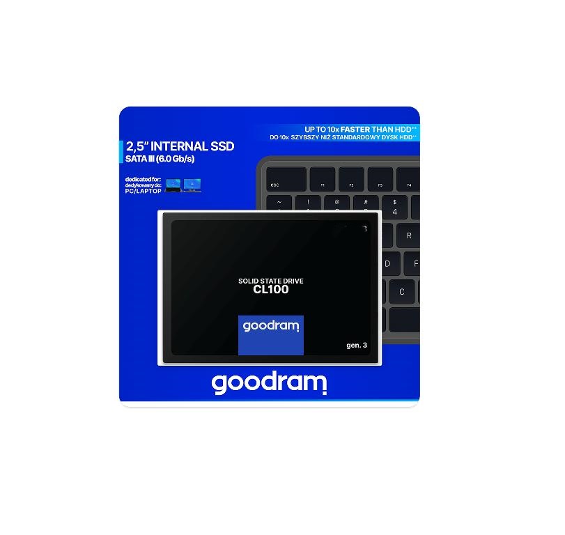 2.5”  120GB SSD GOODRAM CL100