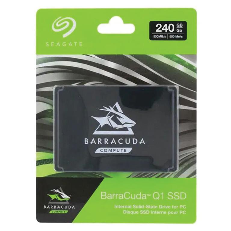 2.5”  240GB SSD Seagate Barracuda Q1