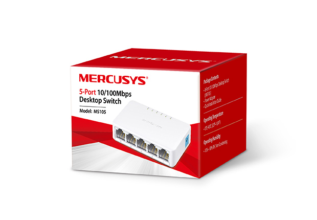 5port 10/100Mbps Switch Mercusys MS105