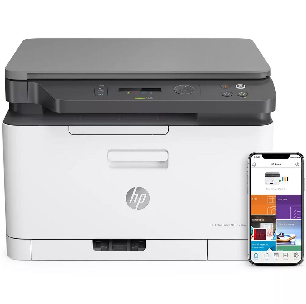 All-in-One Color HP Color Laser MFP 178nw