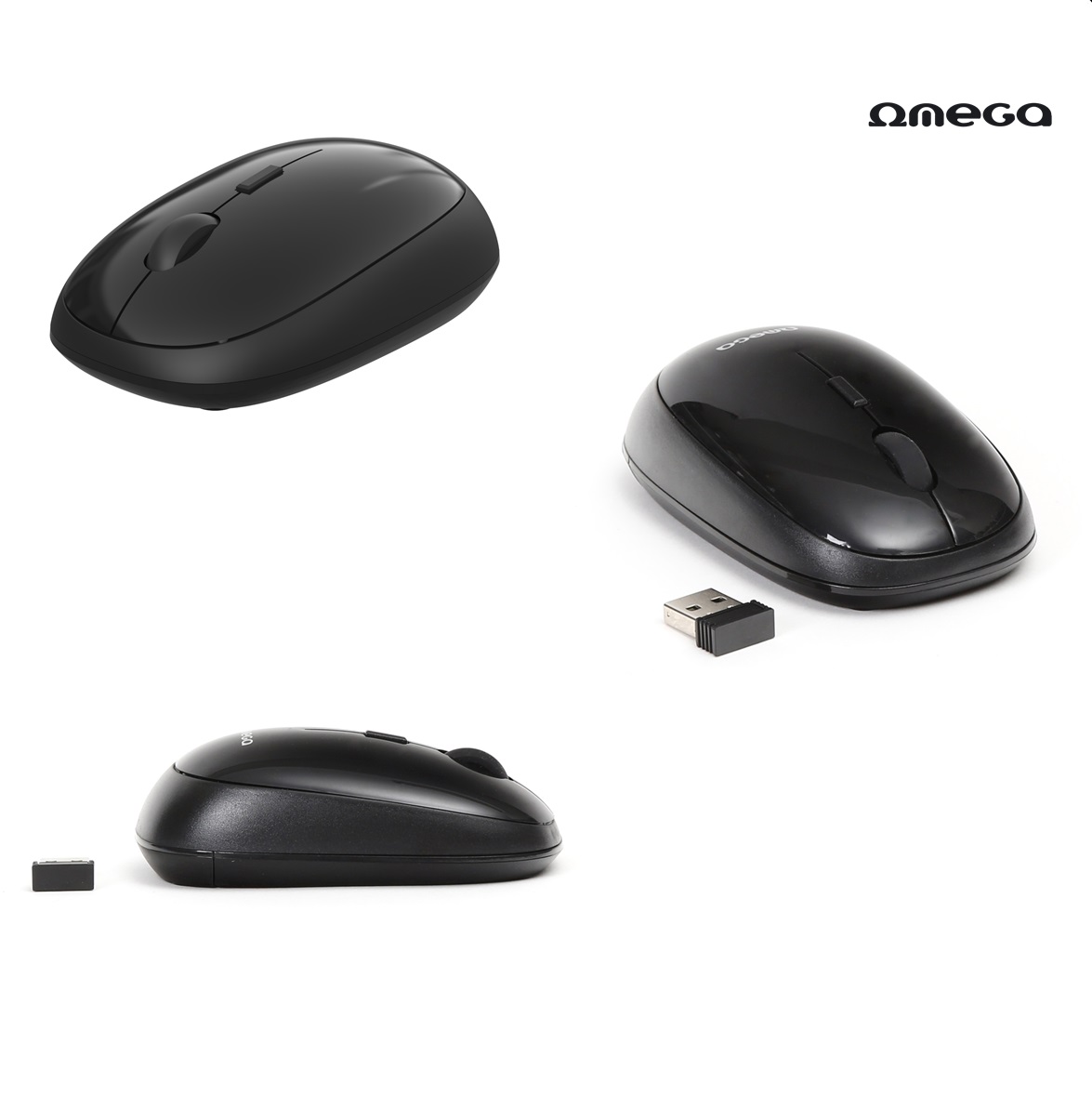 Безжична мишка Omega OM0410WB