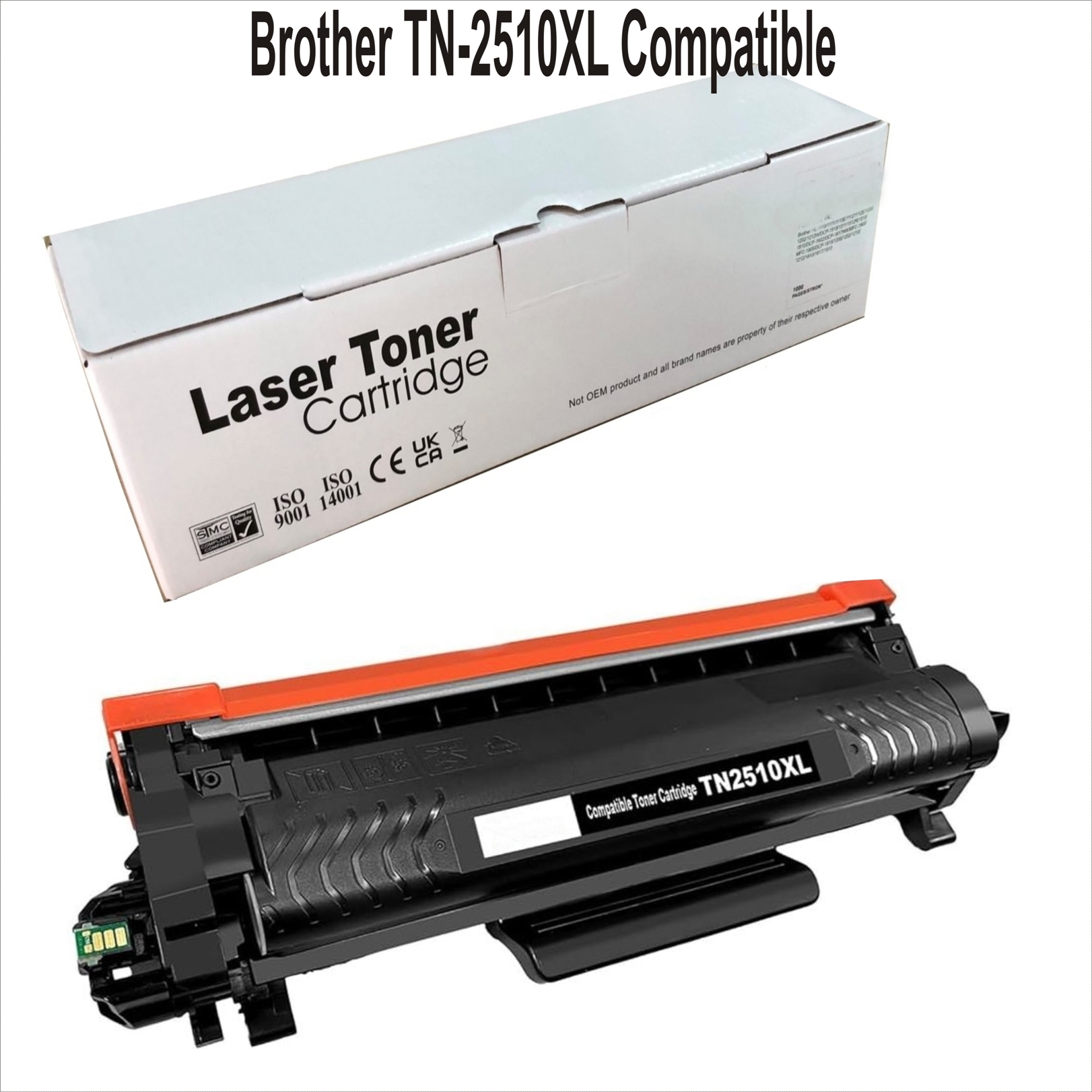 Brother TN-2510XL (3K) White Box