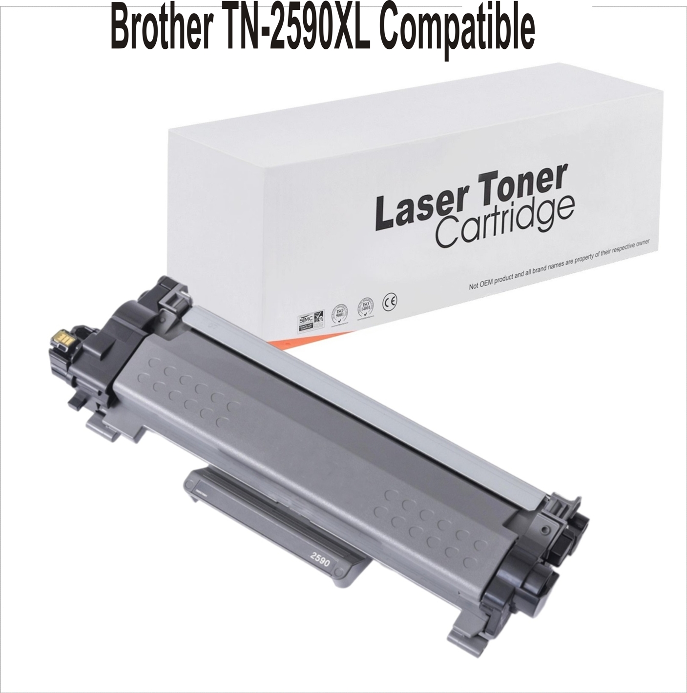 Brother TN-2590XL (3K) White Box