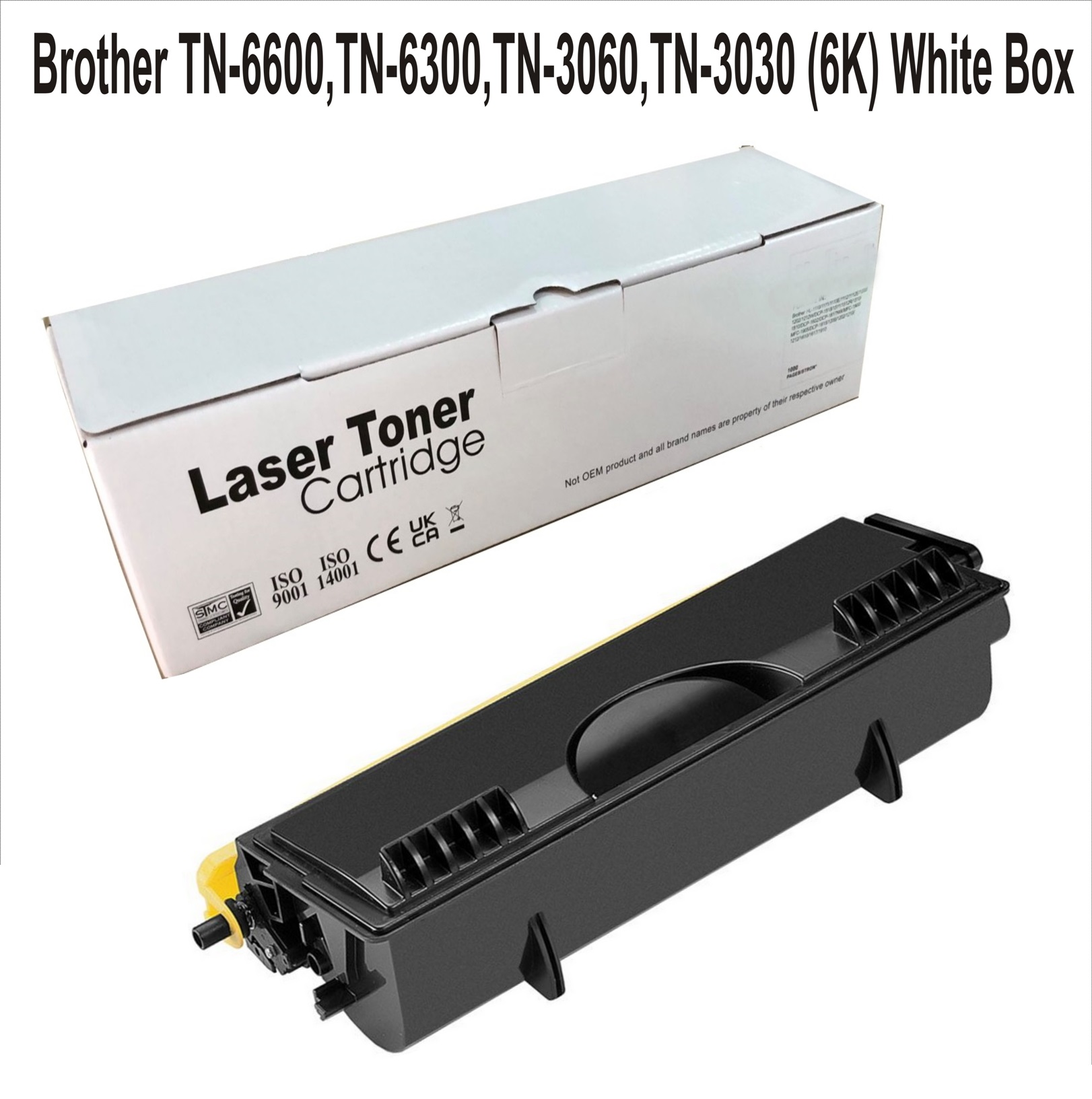 Brother TN-6600,TN-6300,TN-3060 (6K) White Box