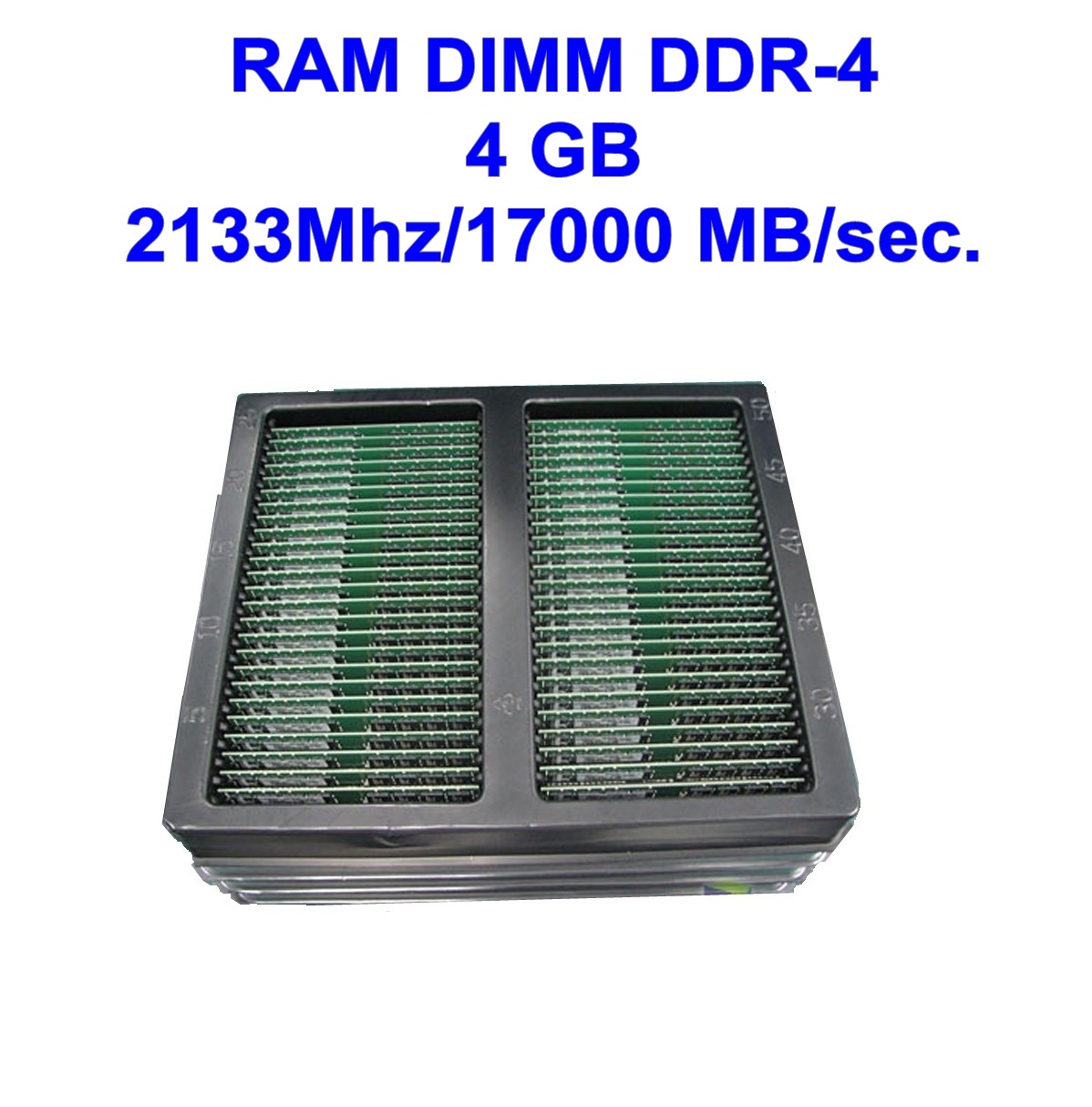 DIMM DDR-4 4 GB 2133Mhz/17000 MB/sec.