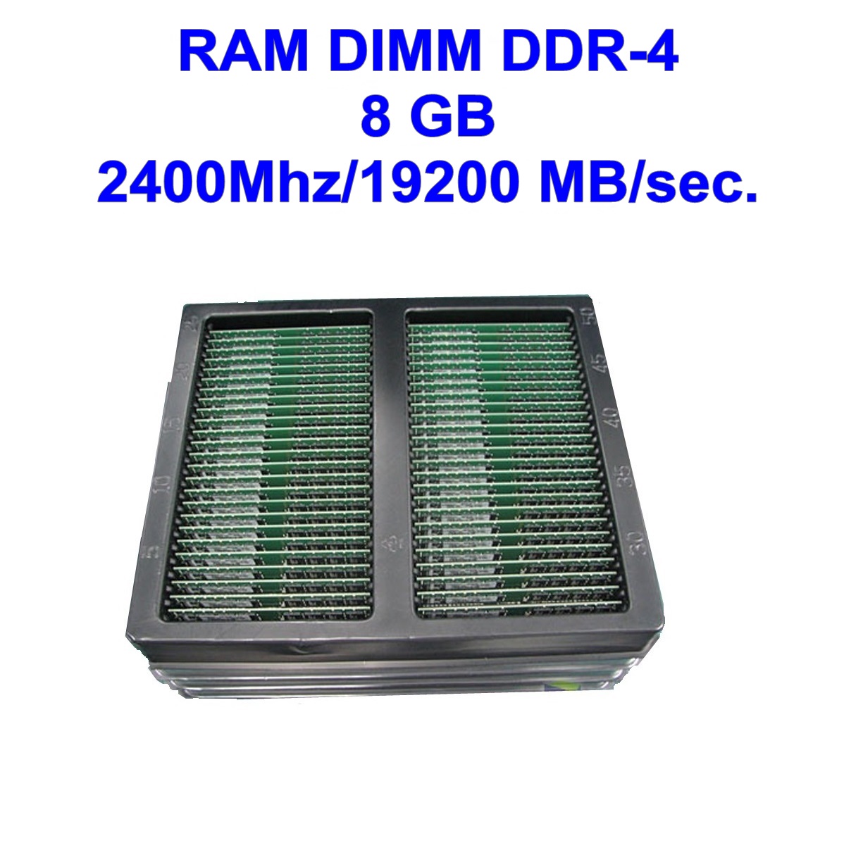 DIMM DDR-4 8 GB 2400Mhz/19200 MB/sec.