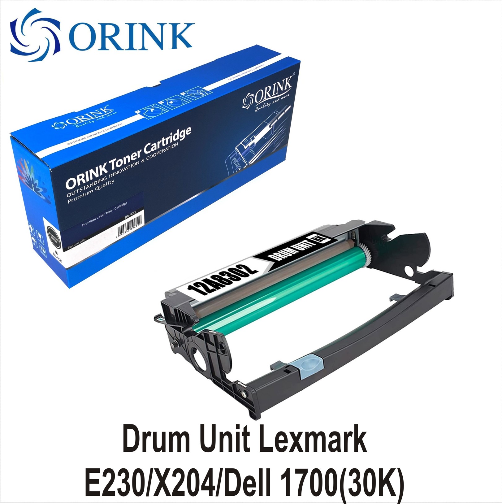 Drum Unit Lexmark E230/X204/Dell 1700(30K)ORINK