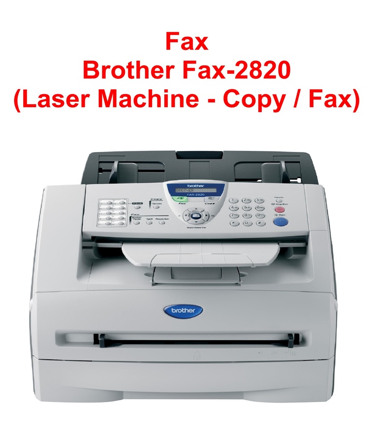 Fax Brother Fax-2820 (Laser Machine and Copier)