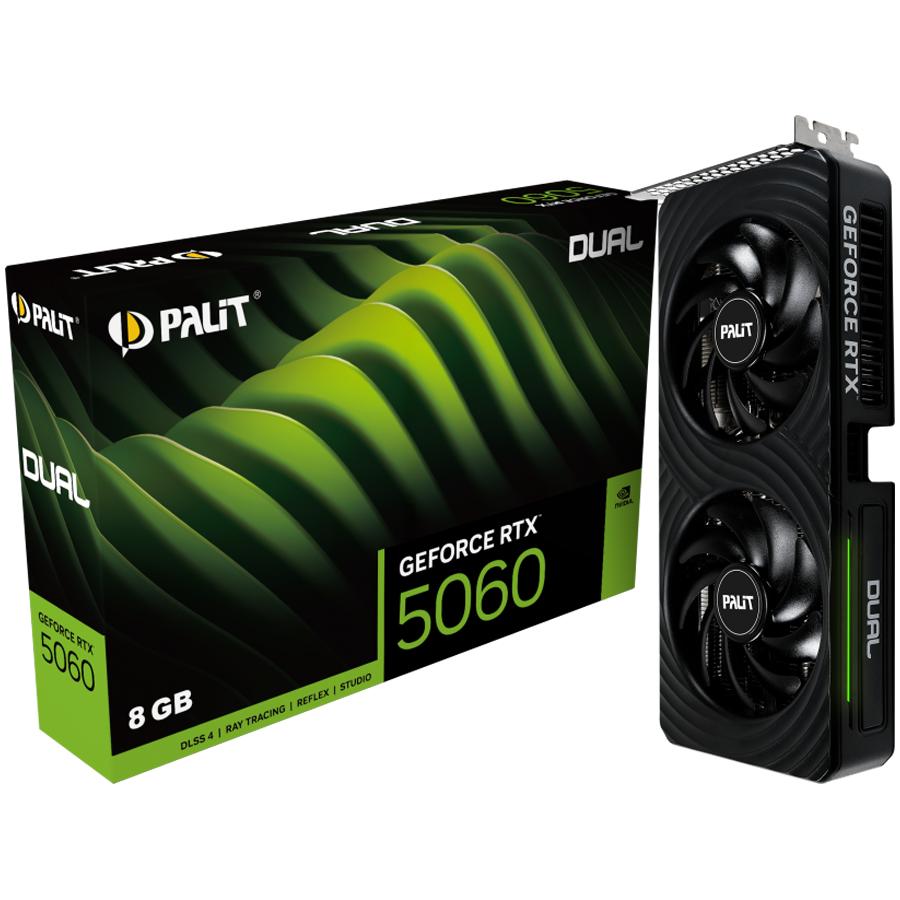 GeForce RTX 5060 Dual, 8GB GDDR7, PALIT