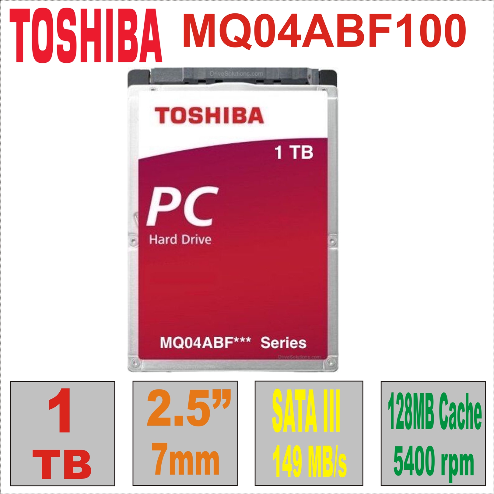 HDD 2.5` 1Tb Toshiba MQ04ABF100