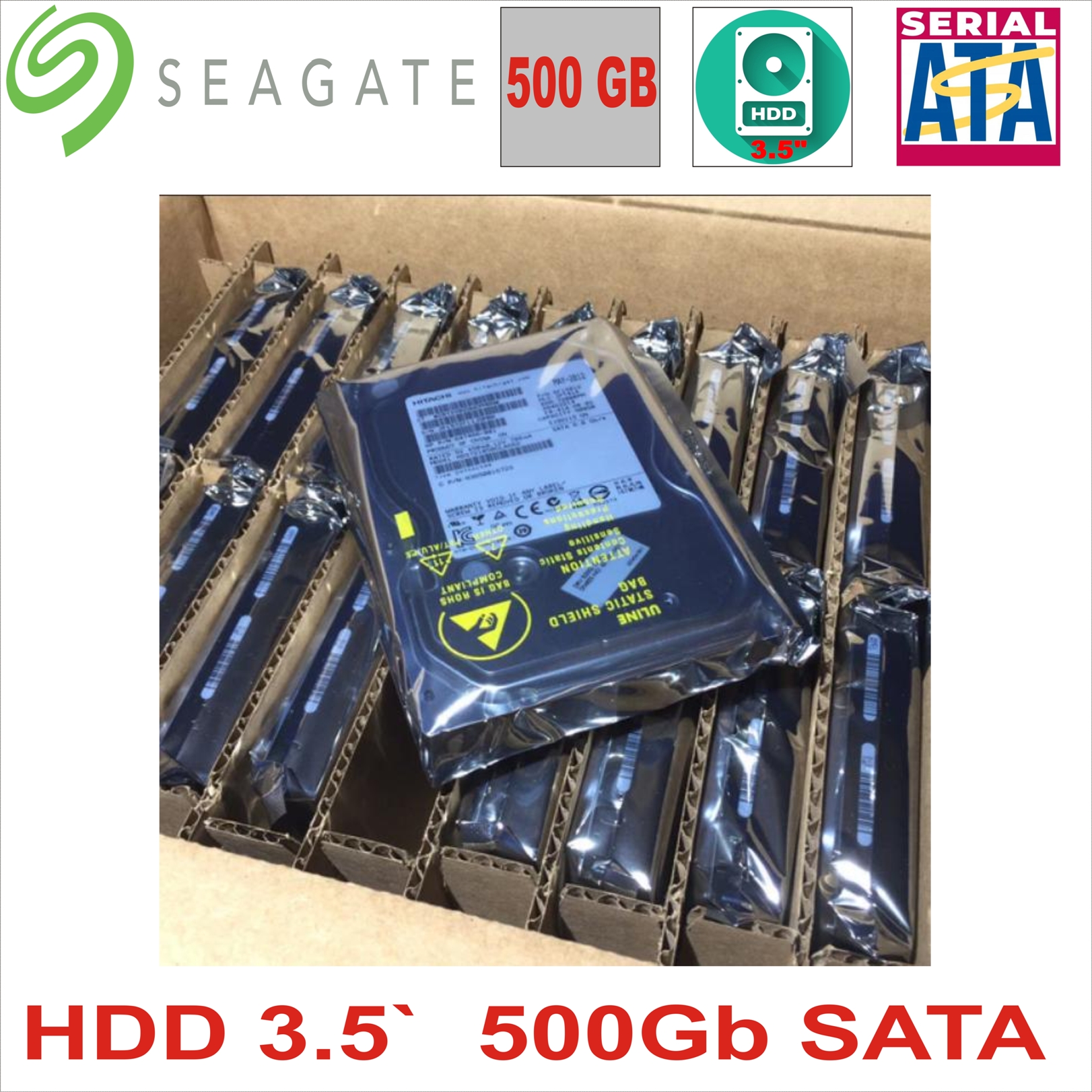 HDD 3.5`  500Gb SATA SEAGATE