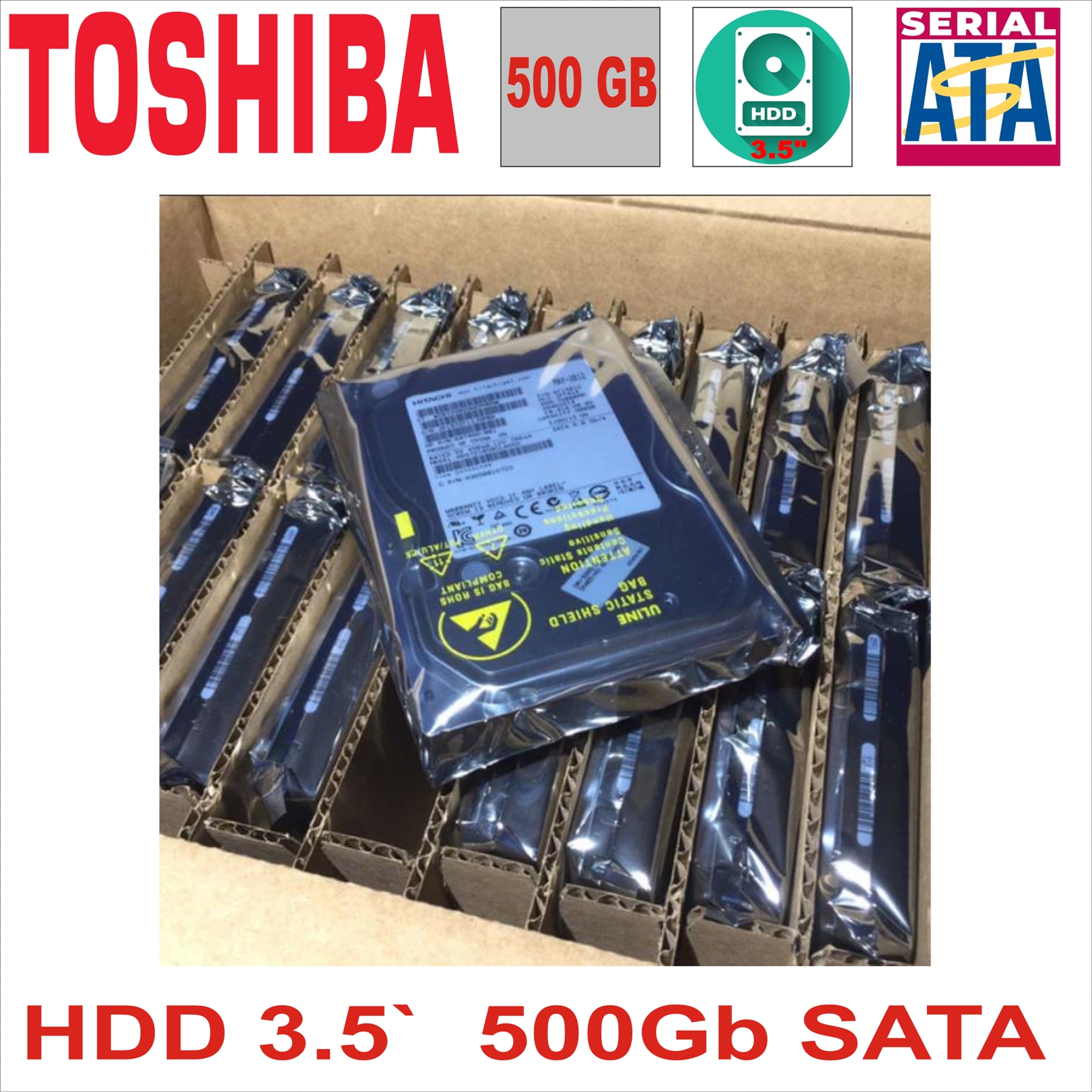 HDD 3.5`  500Gb SATA TOSHIBA