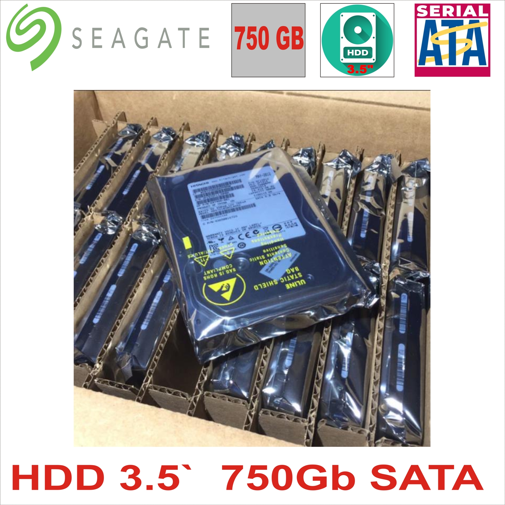 HDD 3.5`  750Gb SATA SEAGATE