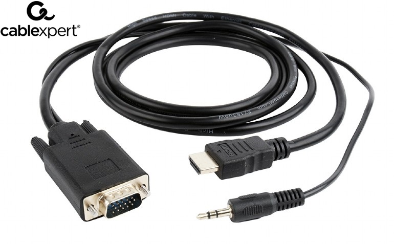 HDMI to VGA+3.5mm Audio 5.0m Cablexpert