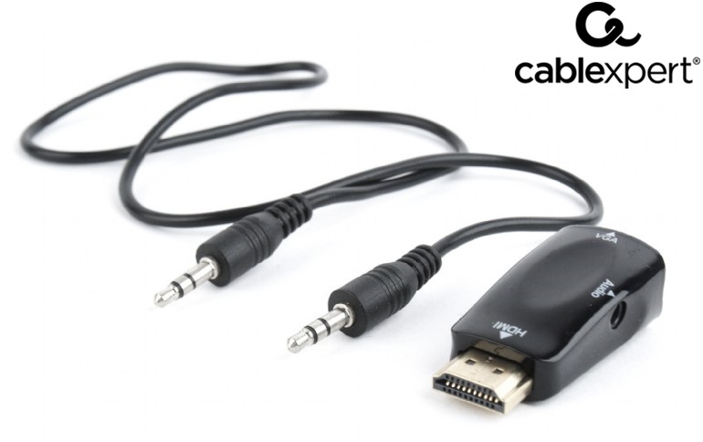 HDMI to VGA and audio adapter Cablexpert