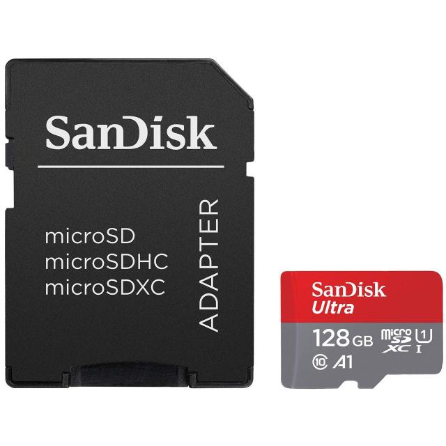 Карта памет 128 GB SanDisk Ultra microSDHC 120MB