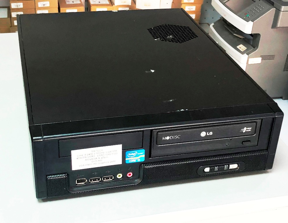 Компютър MKTECH (i5-2400/4GB/500GB/DVD-RW)