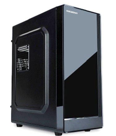 Кутия VLINE F01 / 450W PSU/ Черна