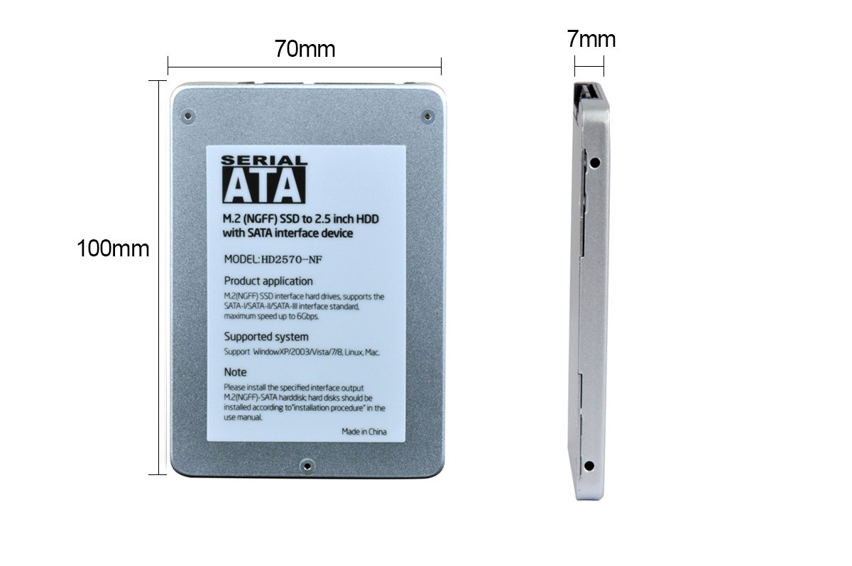 Кутия за диск M.2 NGFF SSD to 2.5“ SATA3 MKTECH
