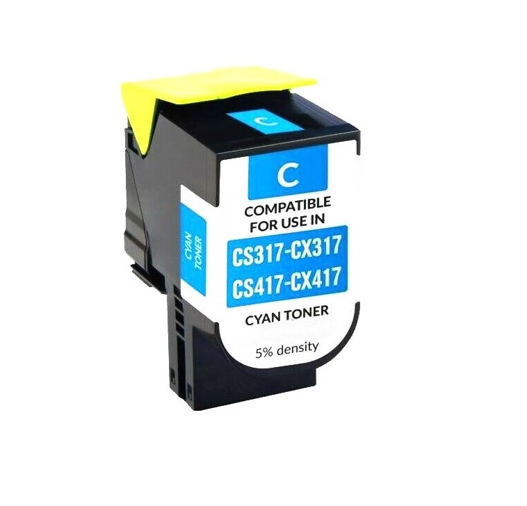 Lexmark CS317, CS417, CS517 Cyan(2.3K)Compatible