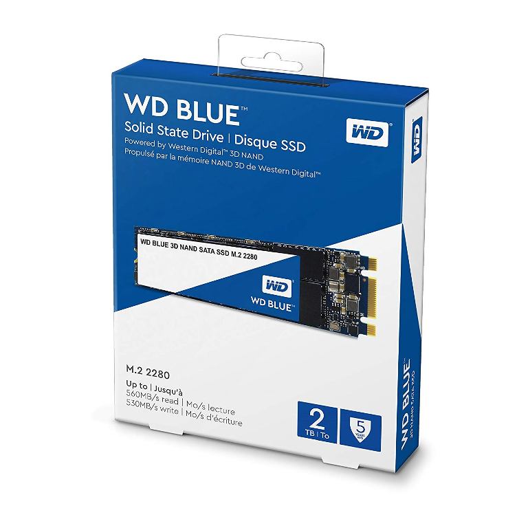 M.2 SATA SSD 250GB WD Blue WDS250G2B0B