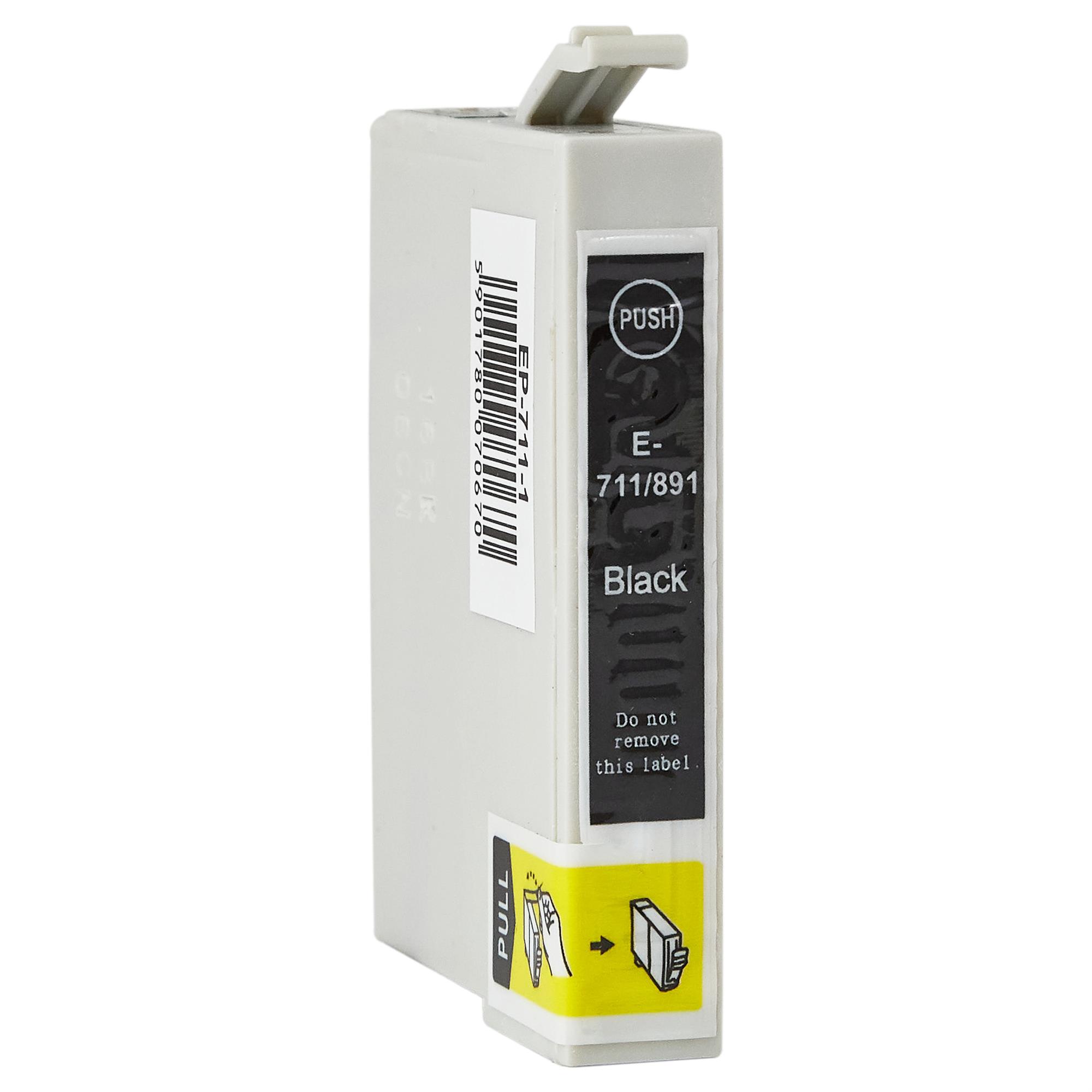 Мастилница Epson T0711, T0891 Black С-ма
