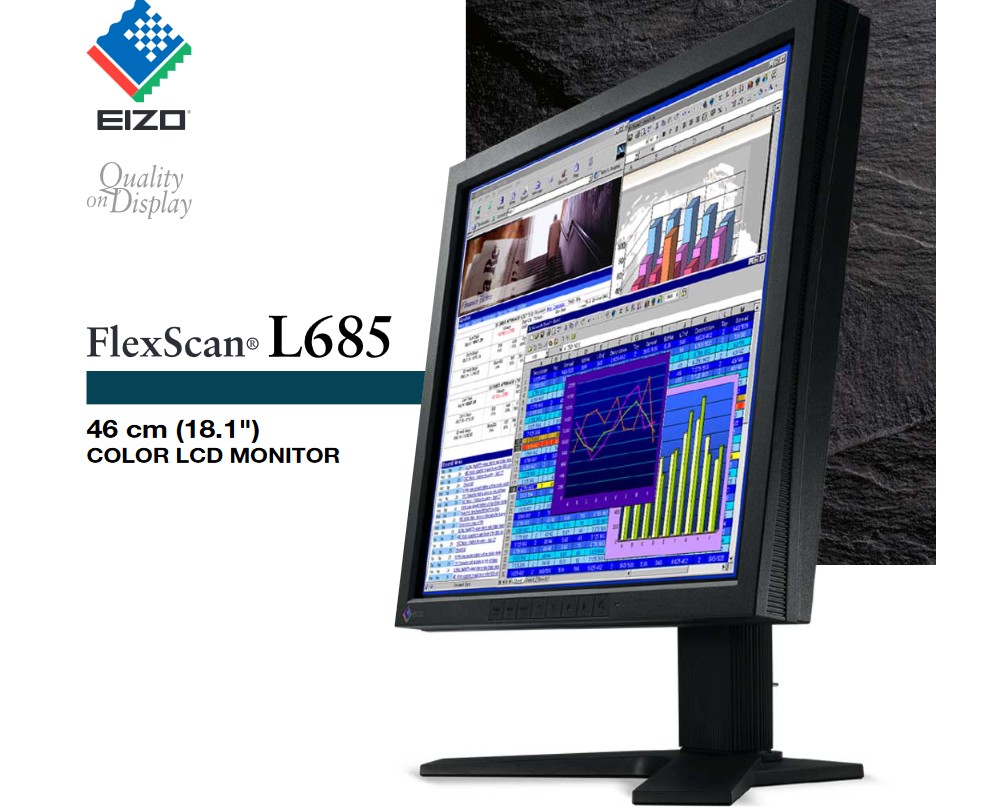 Монитор 18.1“ EIZO FlexScan L685 TFT USB 4xHub