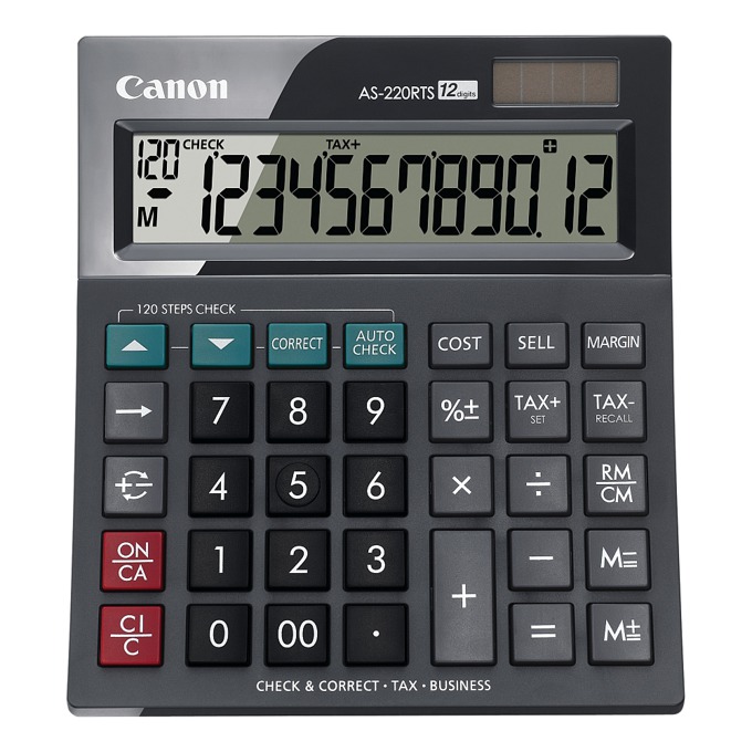 Настолен калкулатор Canon AS-220RTS