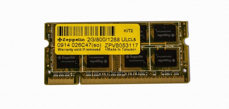 Памет SODIMM DDR II  2 GBI 800 Zeppelin