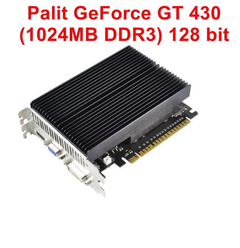 PCIe NVidia GeForce GT 430, 1024MB DDR3, 128bits