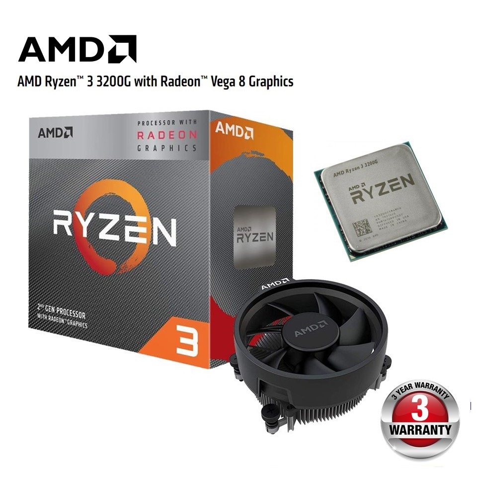 Процесор AM4 AMD Ryzen 3 3200G