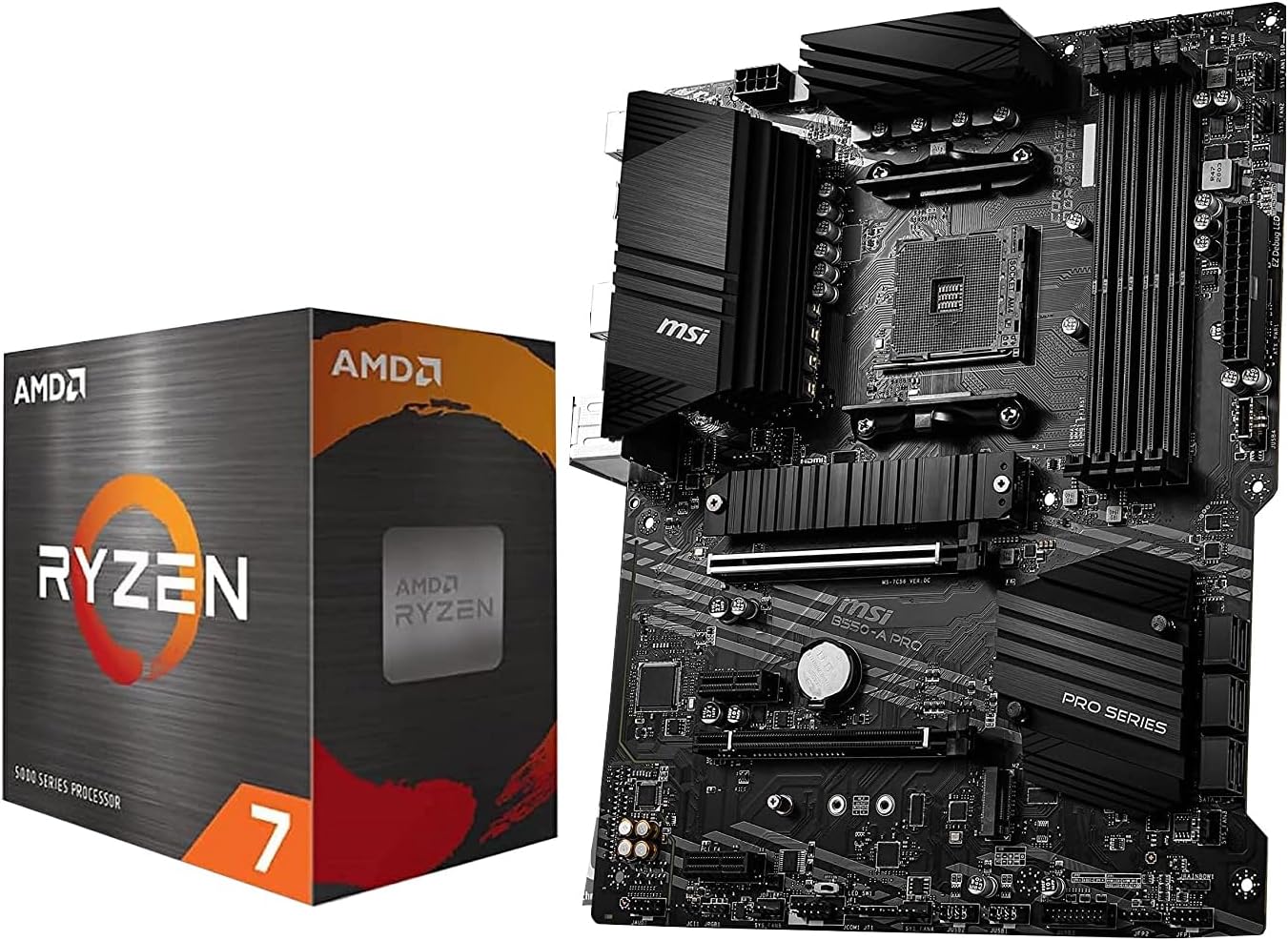 Процесор AM4 AMD Ryzen 7 5700X, 8 Cores, 4.6GHz