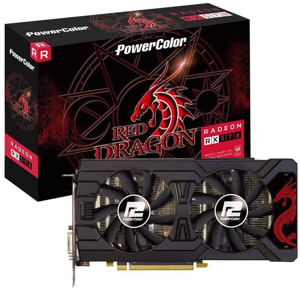 Radeon RX 570 4GB DDR5 PowerColor Red Dragon