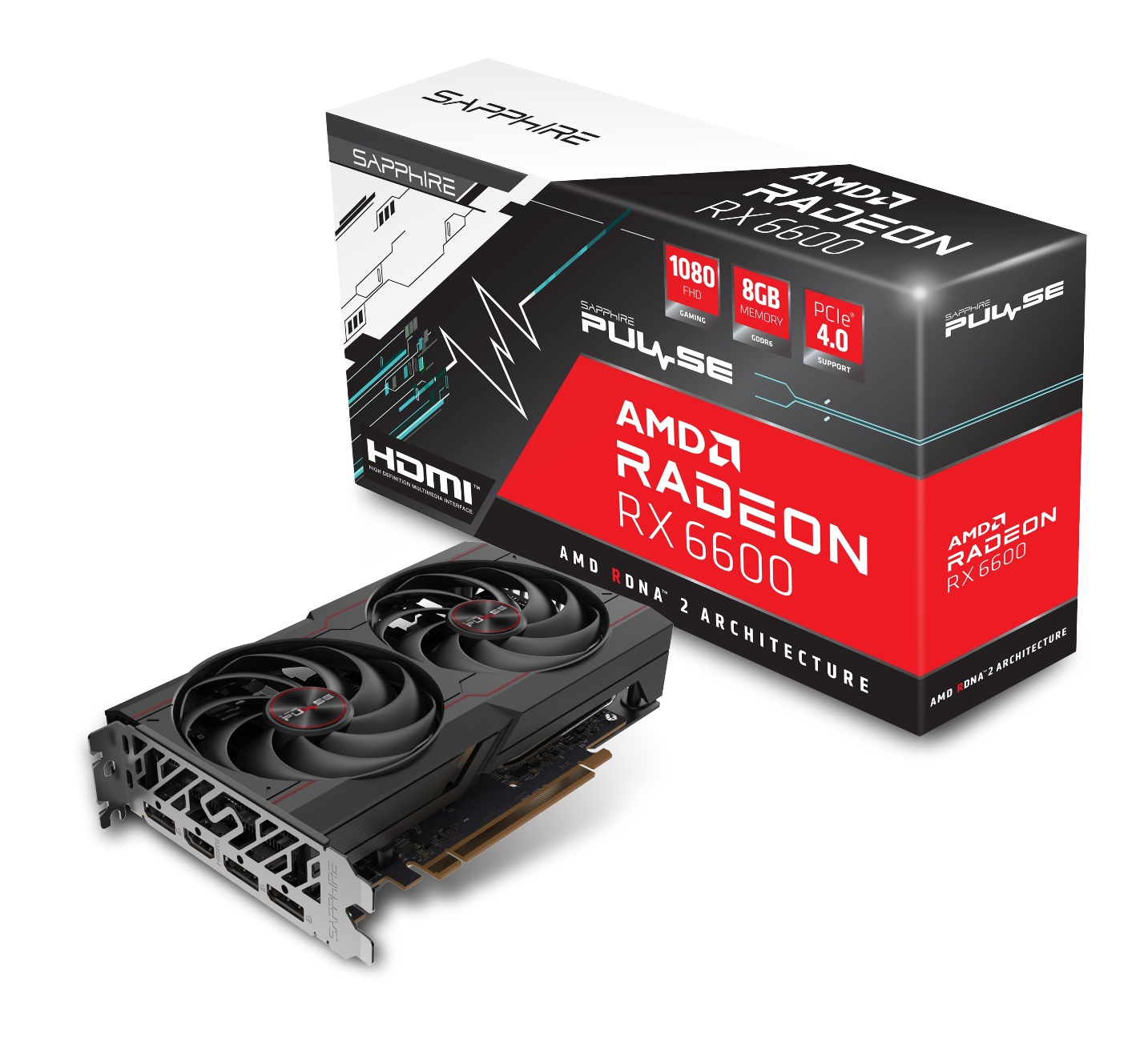 Radeon RX 6600 8GB GDDR6 SAPPHIRE PULSE