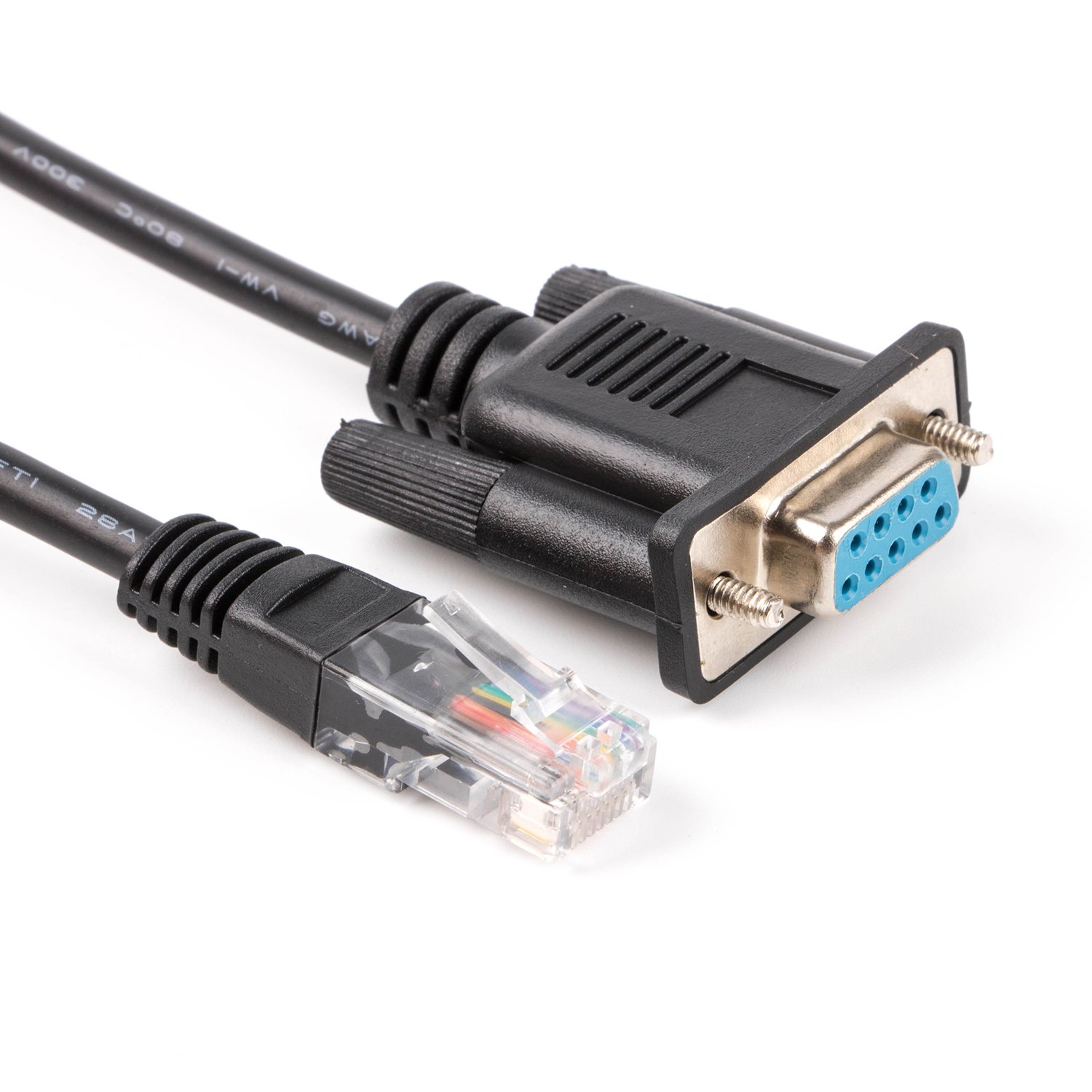 RS-232 DB9/F to Ethernet LAN RJ45/M 1.5М