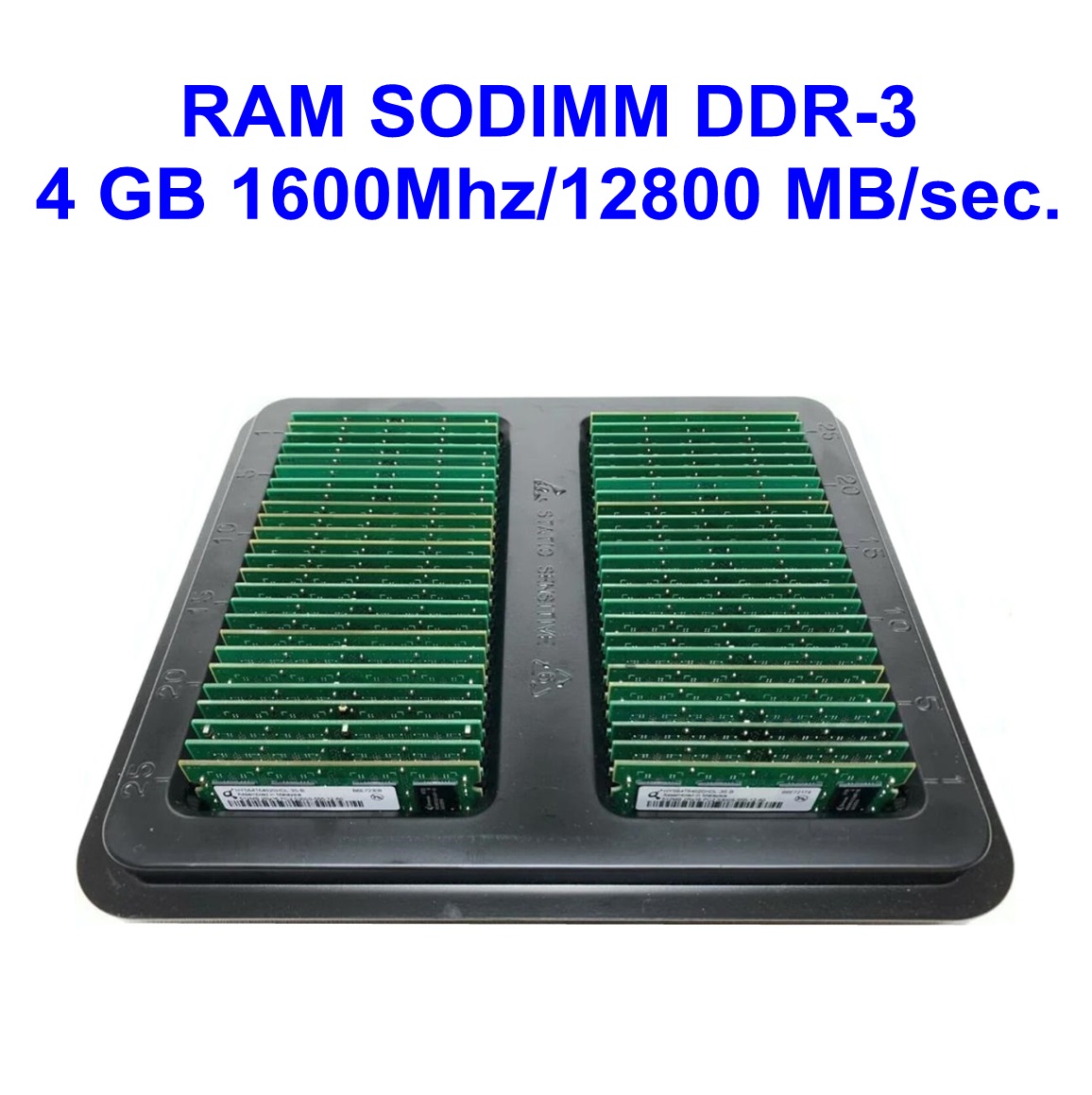 SODIMM DDR-3 4 GB 1600Mhz/12800 MB/sec.(1.50V)